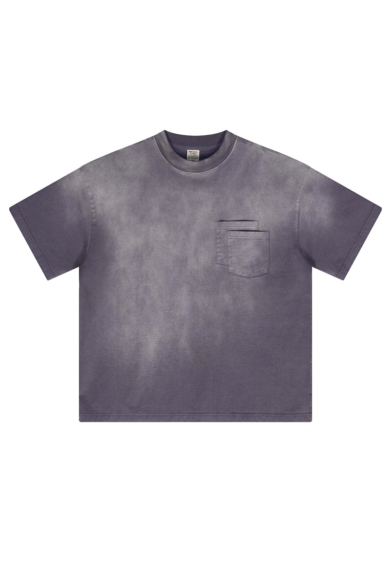 310GSM Gradient Sprayed Tee