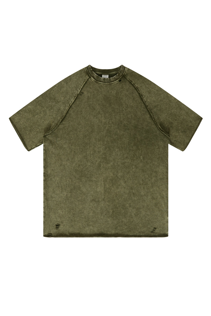 Washed Distressed Tee