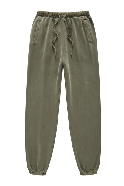 355G Washed Fleece Sweatpant