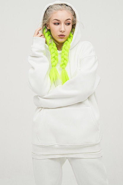 345G Basic Fleece Hoodie