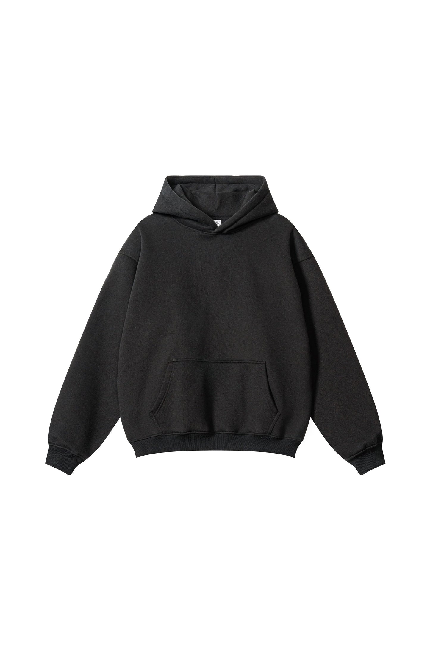 345GSM Fleece Solid Oversized Hoodie