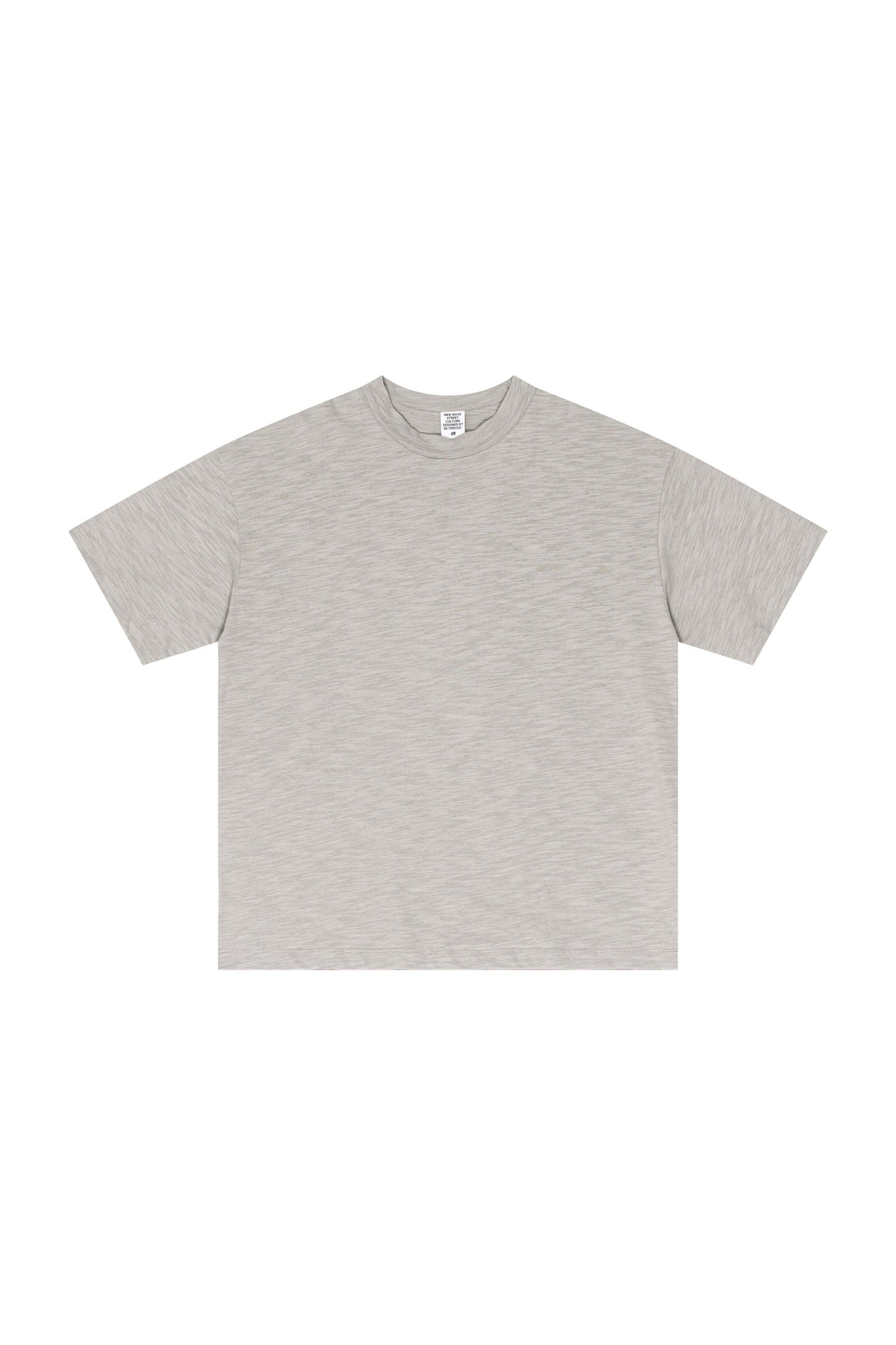 Slub Cotton 190GSM Solid Color Tee