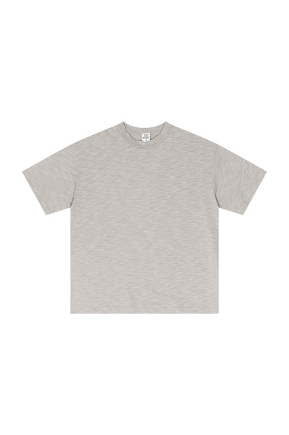 Slub Cotton 190GSM Solid Color Tee