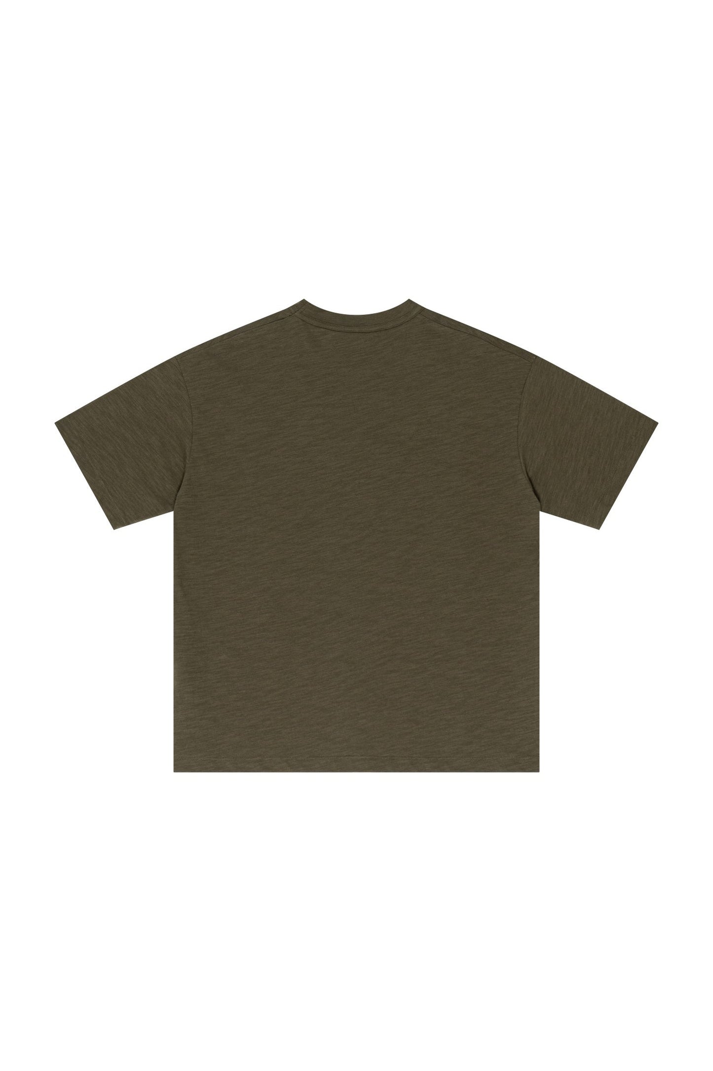 Slub Cotton 190GSM Solid Color Tee