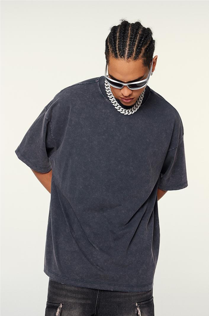 230GSM Distressed Washed Coolness Tee