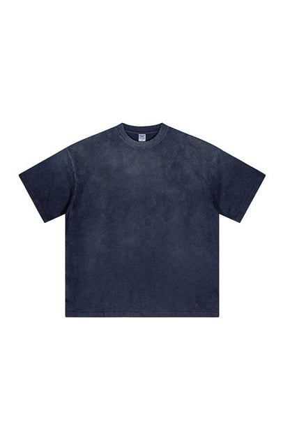 250GSM Distressed Washed Sun Fade Tee