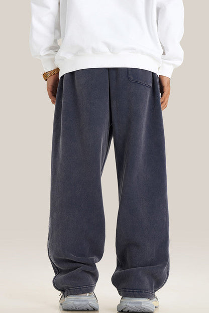 332GSM Pigment Dyed Washed Sweatpants