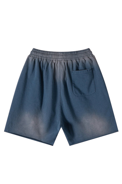 300GSM Sun Fade Distressed Short