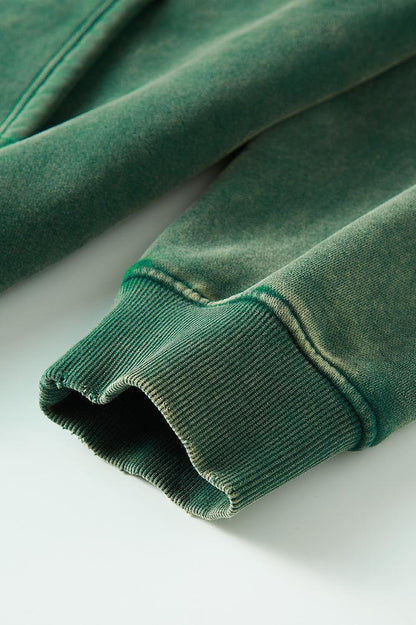 Pigment Dyed Fleece Hoodie