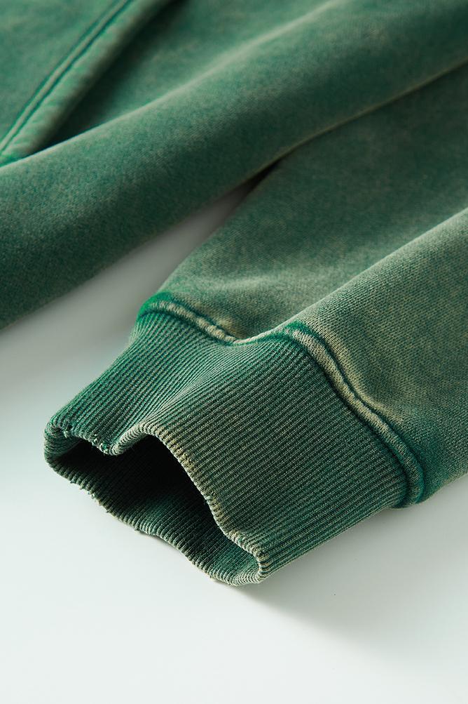 Pigment Dyed Fleece Hoodie