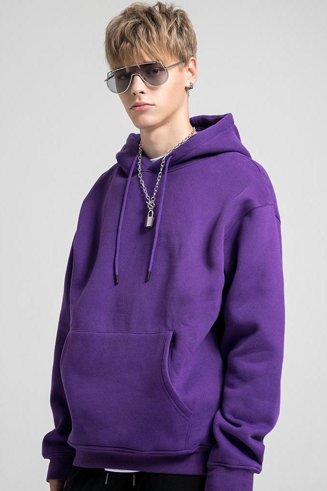 345G Basic Fleece Hoodie