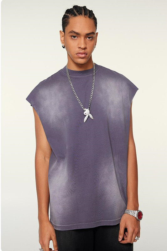 310GSM?Sun Fade Vintage Muscle Tee