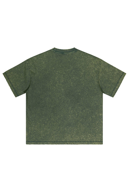 230GSM Distressed Washed Coolness Tee