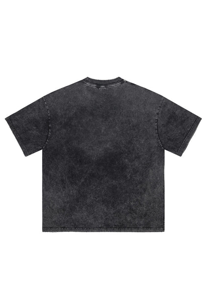 230GSM Distressed Washed Coolness Tee