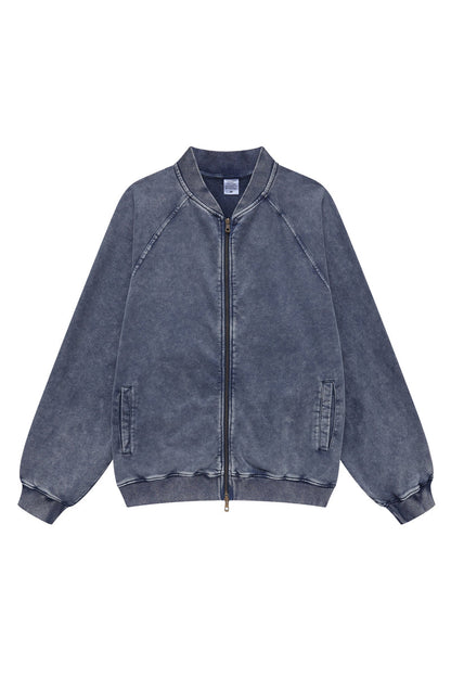 Pigment Dyed Track Jacket