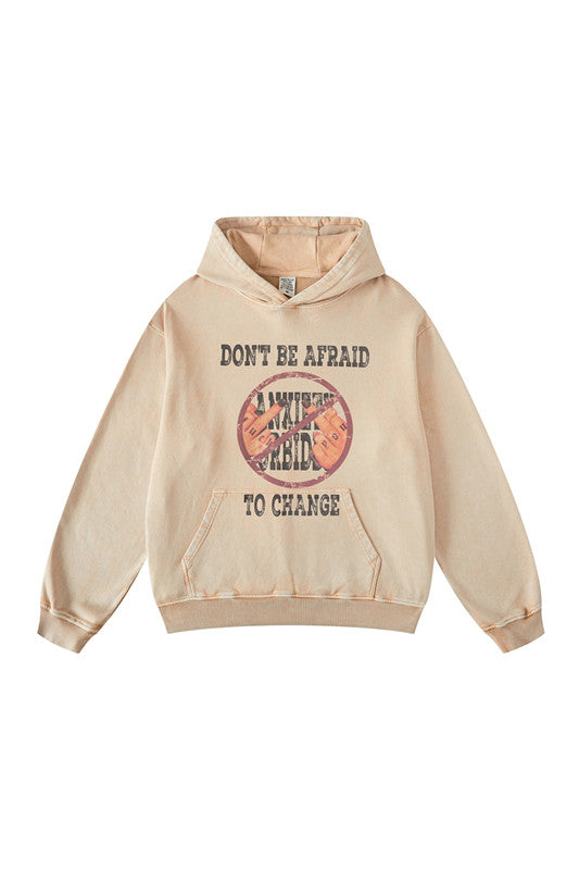 420GSM Digital Printed Pigment Dyed Hoodie