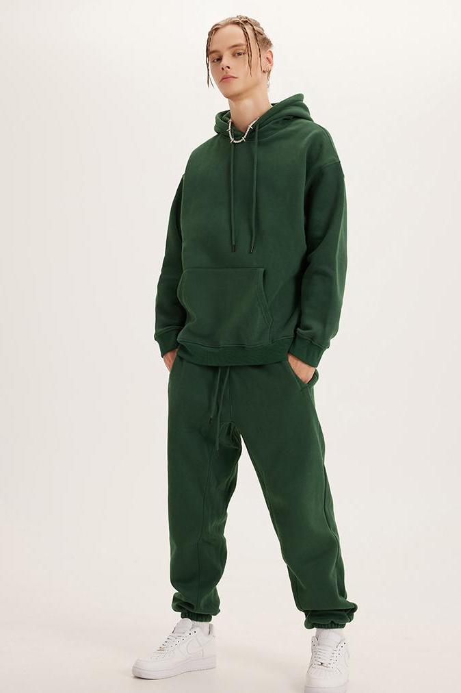 345G Basic Fleece Hoodie