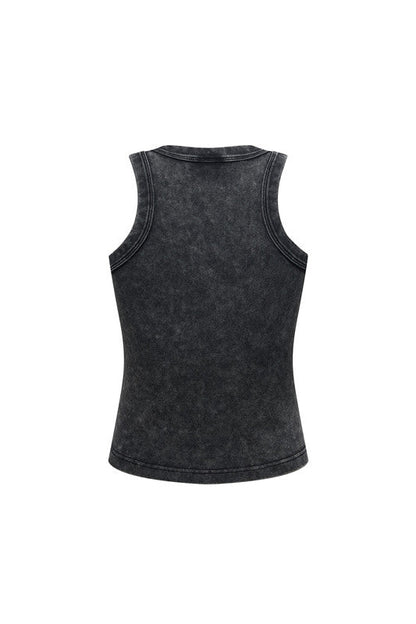 315GSM Hight Weight Vintage Washed Vest
