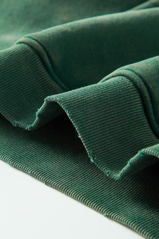 Pigment Dyed Fleece Hoodie