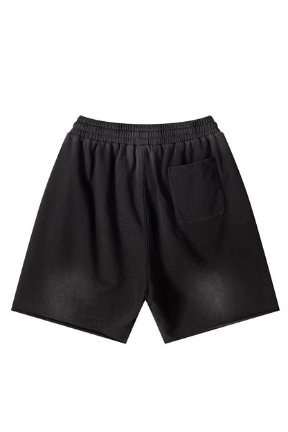 300GSM Sun Fade Distressed Short
