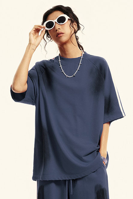 300GSM Dirty Effect Oversized Tee