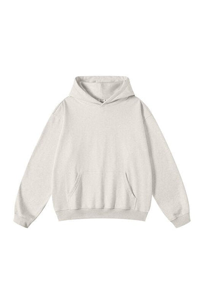445G Solid Basic Hoodie
