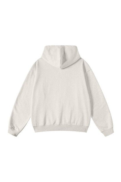 445G Solid Basic Hoodie