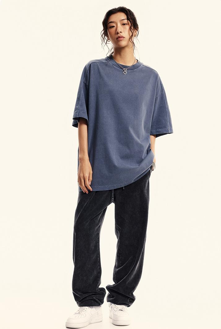 310GSM Patchwork Washed Out Tee