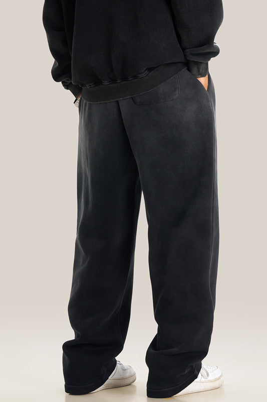 332GSM Gradient Sprayed Fleece Sweatpants