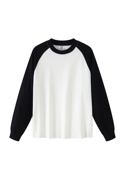 Kids Contrast Sleeve Crew