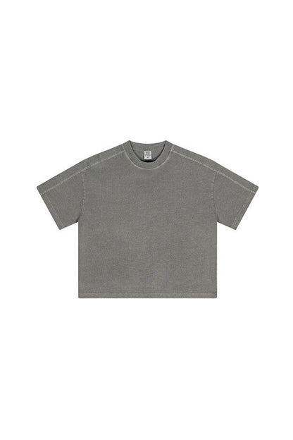Kids 250G Side Stripe Washed Tee