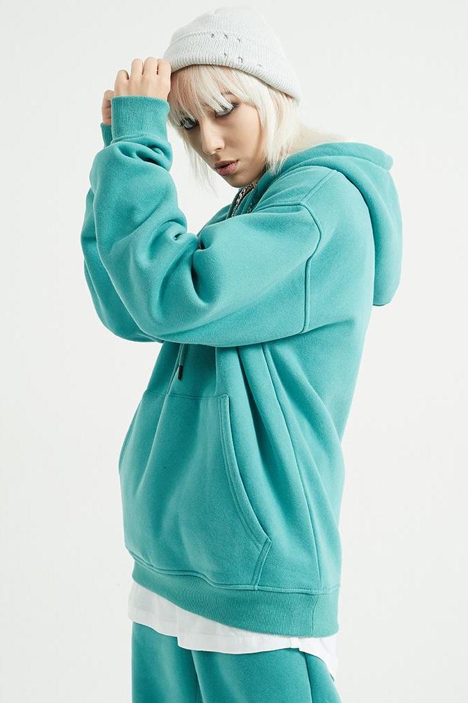 345G Basic Fleece Hoodie