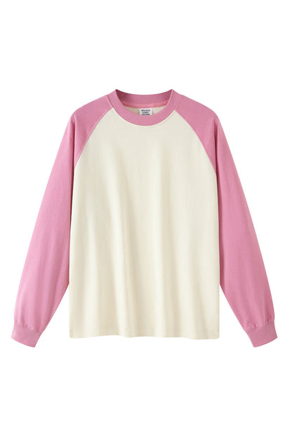 Kids Contrast Sleeve Crew