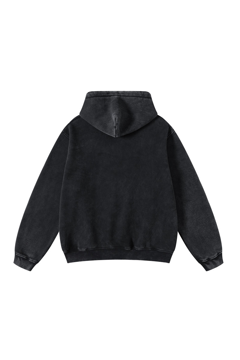 Pigment Dyed Fleece Hoodie