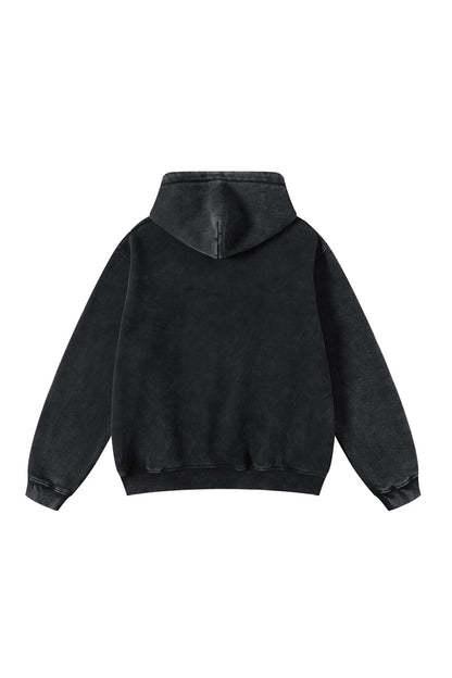 Pigment Dyed Fleece Hoodie