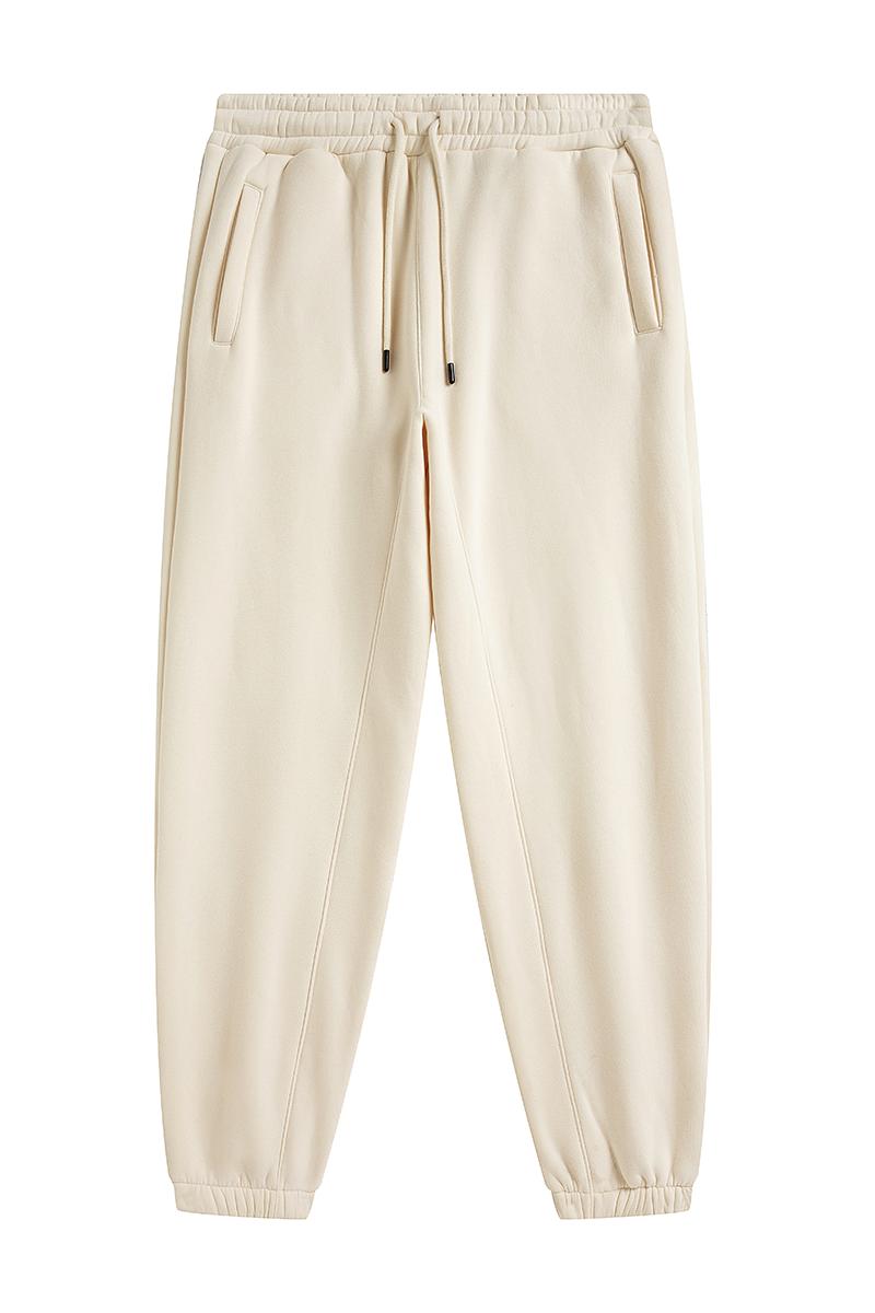 345G Fleece Solid Sweatpants