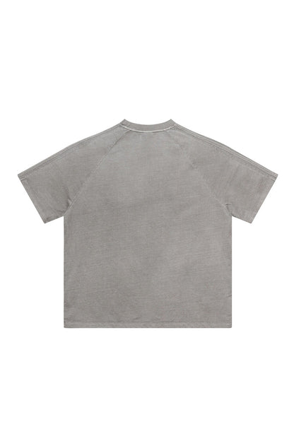 250GSM Pigment Dyed Side Stripe Tee