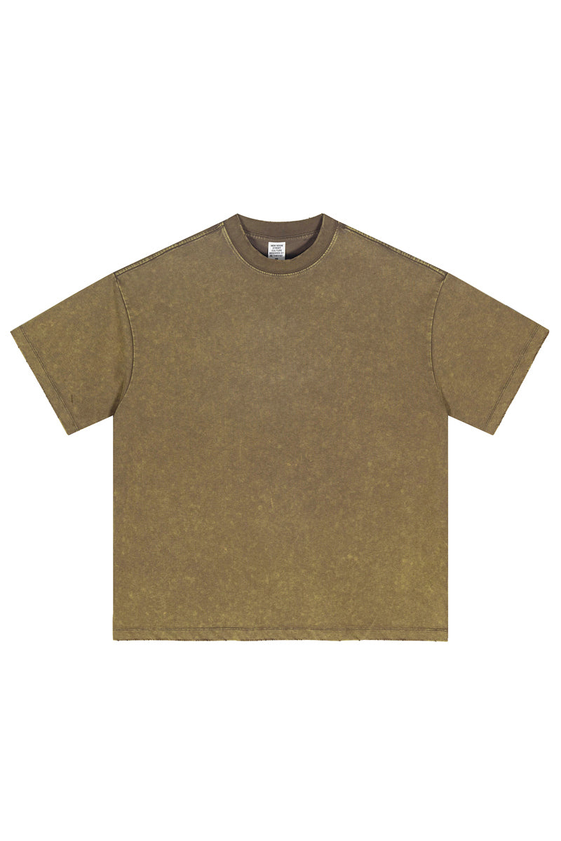 230GSM Distressed Washed Coolness Tee