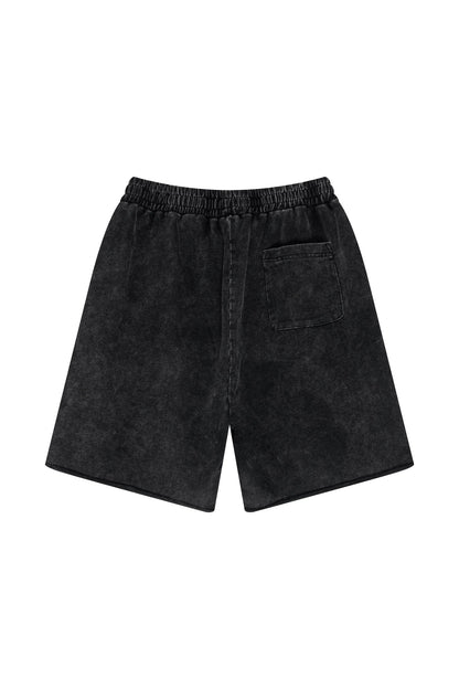 310GSM Pigment Dyed Distressed Washed Short
