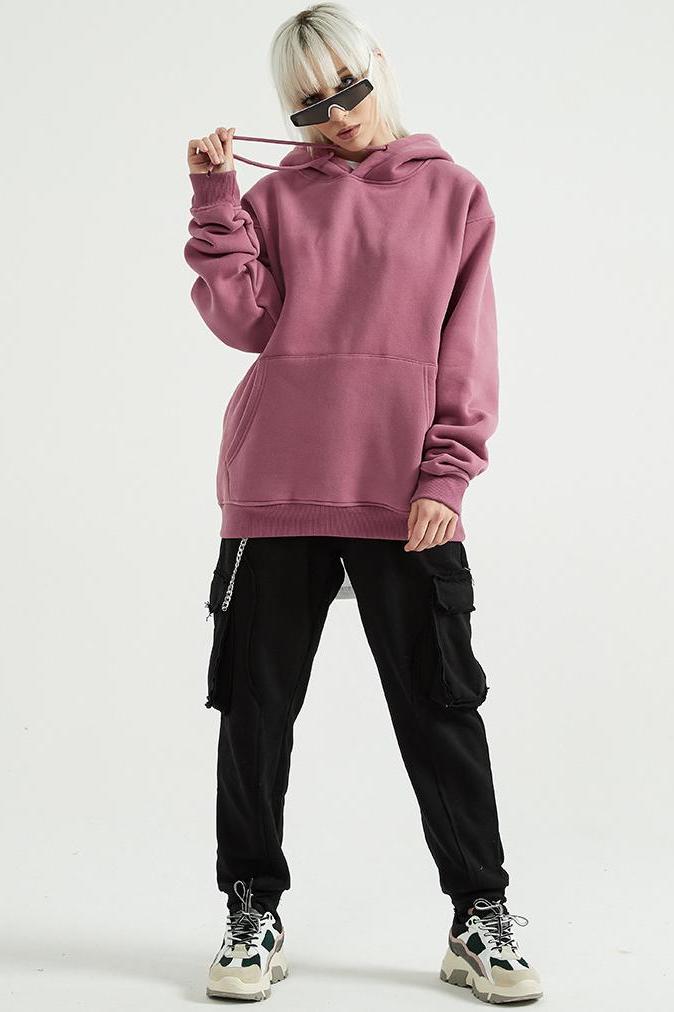 345G Basic Fleece Hoodie