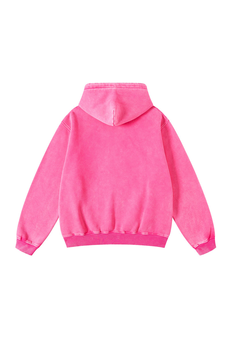 Pigment Dyed Fleece Hoodie