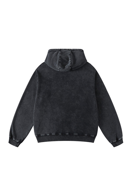 420GSM Digital Printed Wash Out Oversized Hoodie