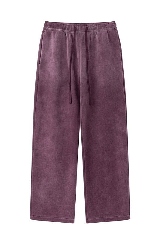 332GSM Gradient Sprayed Fleece Sweatpants