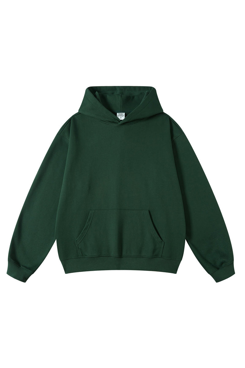 445G Solid Basic Hoodie