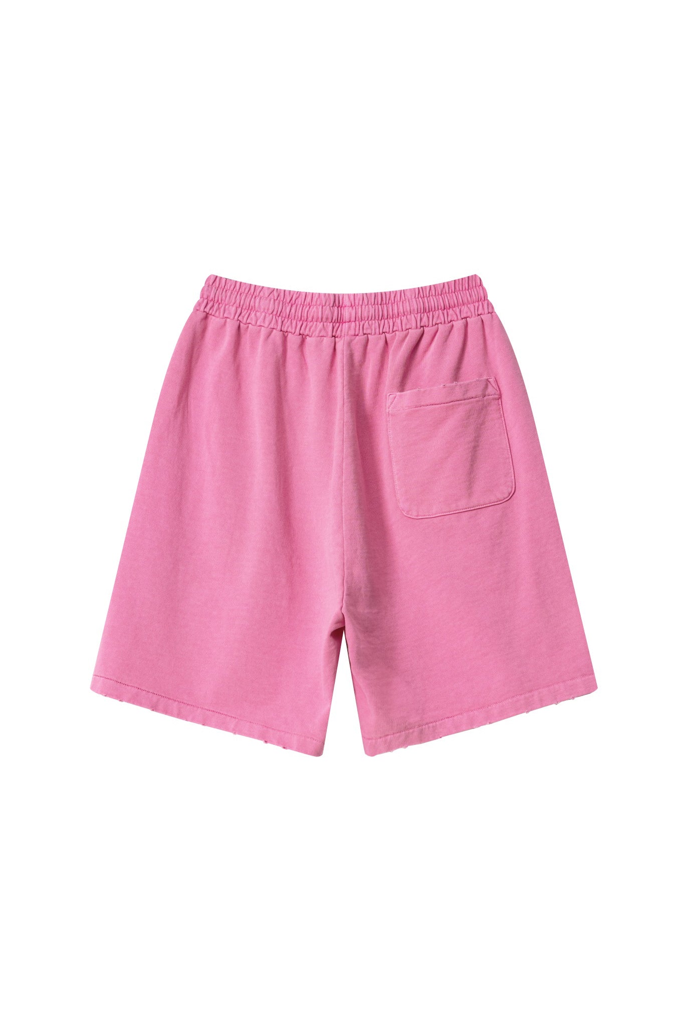 330GSM Pigment Dyed Distressed Short