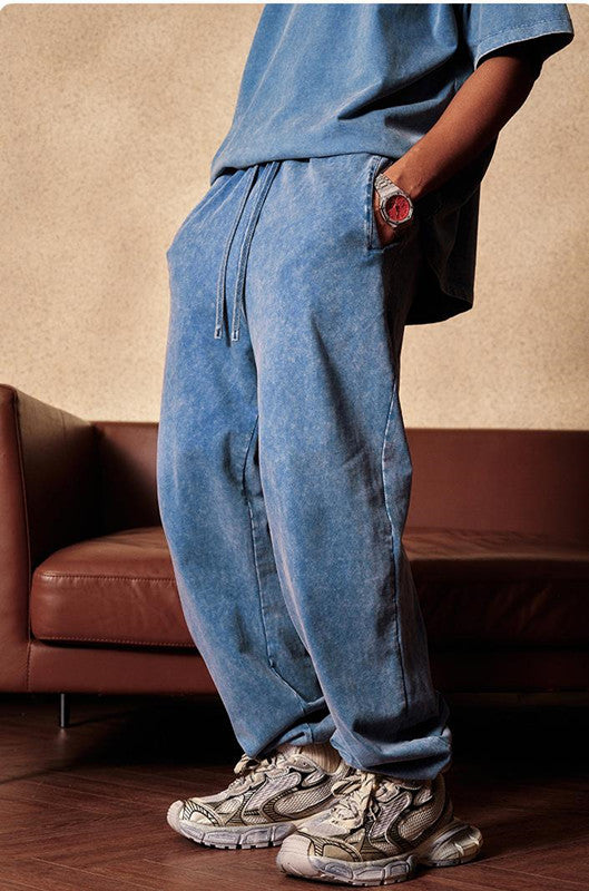 345GSM Washed Out Sweatpants