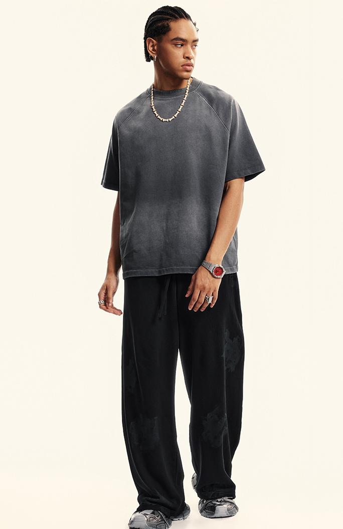 310GSM Gradient Sun Fade Tee