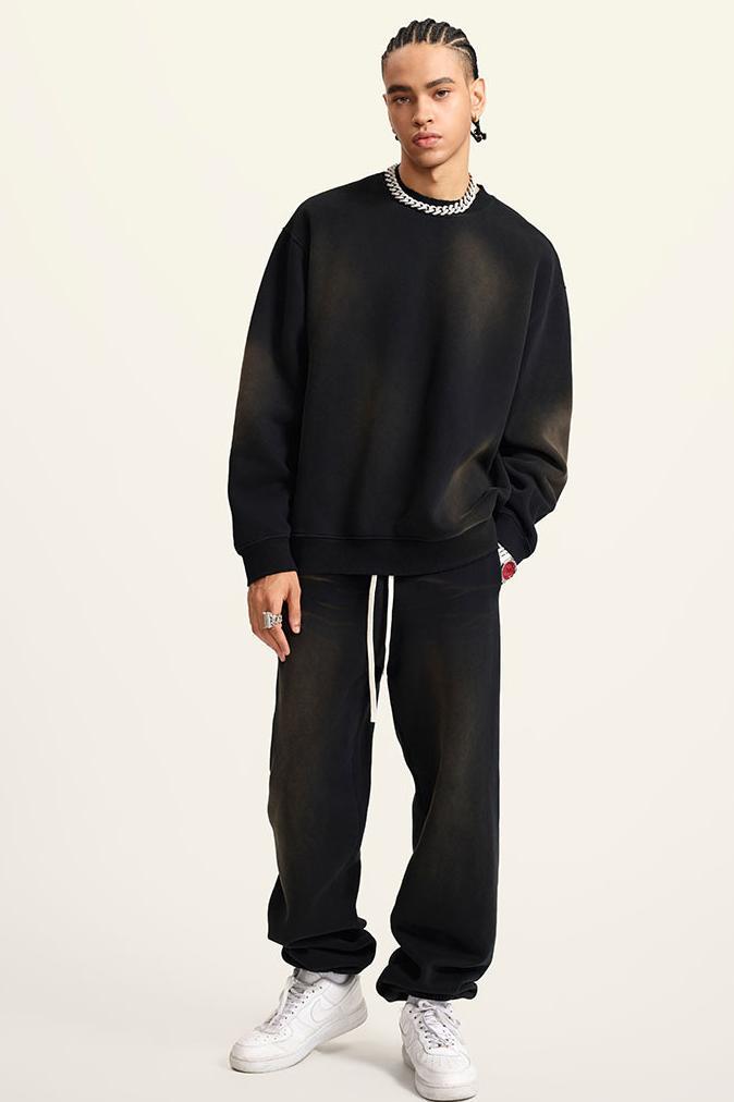 Washed Gradient Fleece Sweatpant