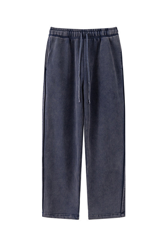 332GSM Pigment Dyed Washed Sweatpants