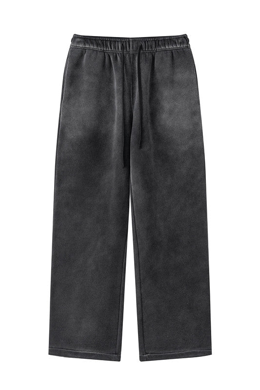332GSM Gradient Sprayed Fleece Sweatpants